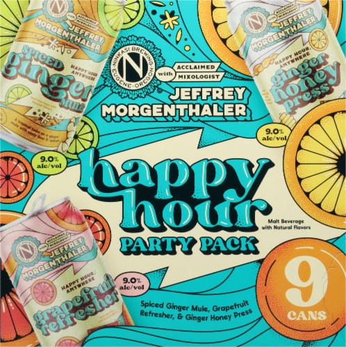Ninkasi Brewing Company® Happy Hour Party Pack Perspective: back
