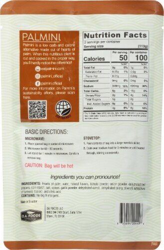 Palmini® Hearts of Palm Spanish Rice Perspective: back
