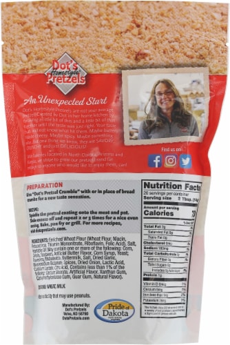 Dot's Homestyle Pretzel Rub Perspective: back