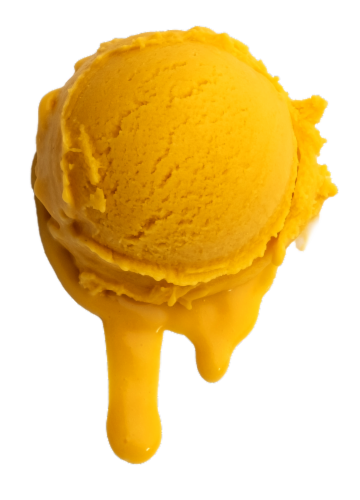 Revolution Gelato Plant-Based Organic - Majestic Mango Vegan Ice Cream (8 Count) Perspective: back