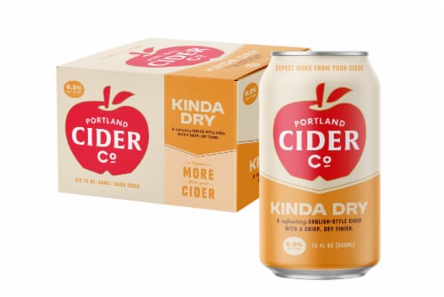 Portland Kinda Dry Hard Apple Cider Perspective: back