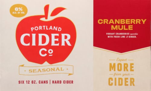 Portland Cider Cranberry Mule Hard Cider Perspective: back