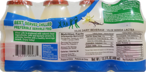 Viloe Life Original Dairy Drink Perspective: back