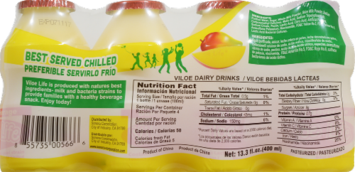 Viloe™ Life Mango Dairy Drinks Perspective: back