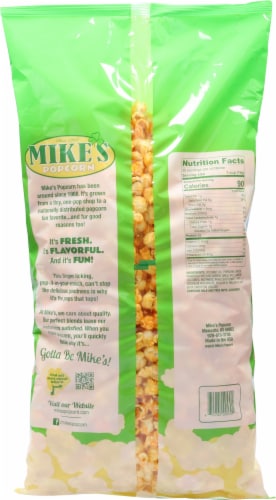 Mike's Cheese Popcorn Perspective: back