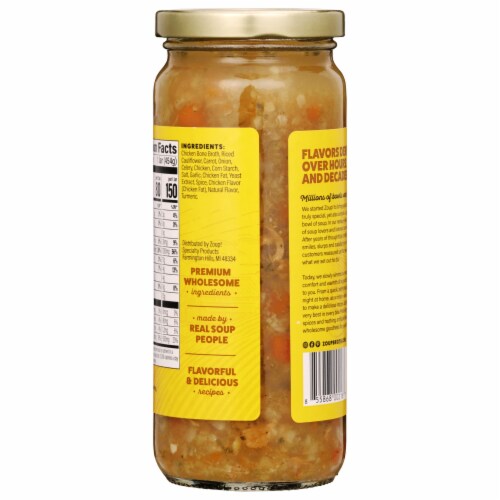 Zoup!® Chicken & Riced Cauliflower Soup Perspective: back