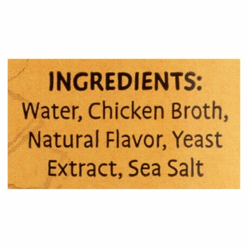 Zoup Good Really Good Gluten Free Low Sodium Chicken Broth Perspective: back