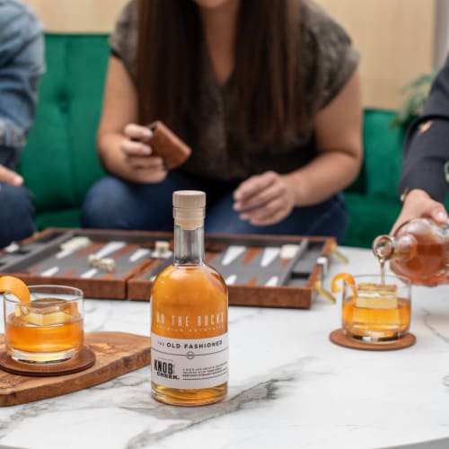 On The Rocks Knob Creek Old Fashioned Perspective: back