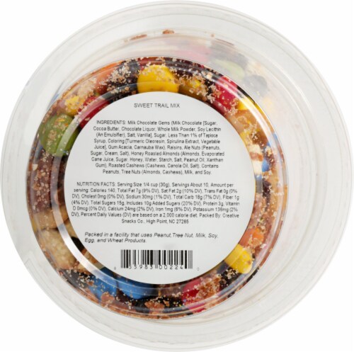 Creative Snacks Co. Sweet Trail Mix Perspective: back
