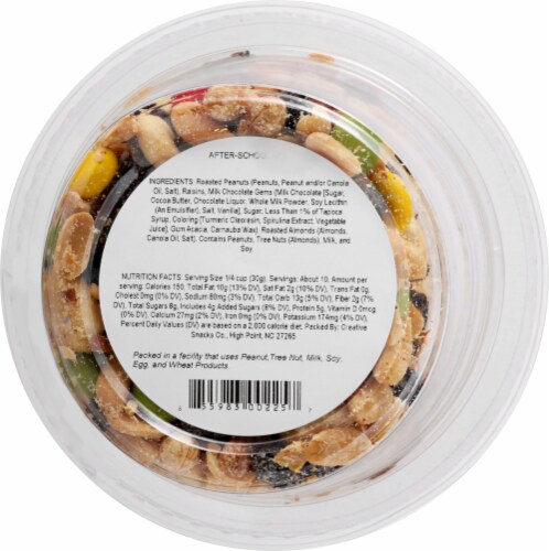 Creative Snacks Co. After-School Mix Perspective: back