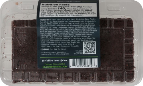 The Killer Brownie® Company Kitchen Sink Brownies Perspective: back