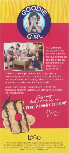Goodie Girl Cookies® Fudge Striped Cookies Perspective: back