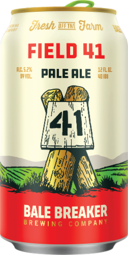 Bale Breaker Brewing Co. Field 41 Pale Ale Beer Perspective: back