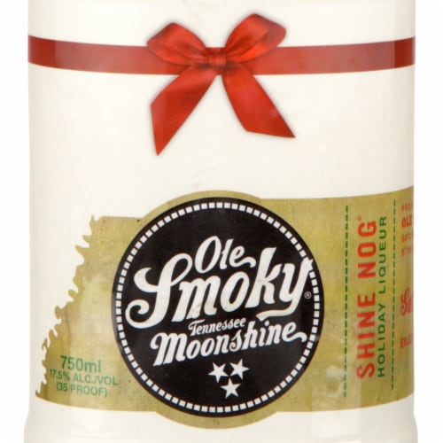 Ole Smoky Shine Nog Egg Cocktail Perspective: back