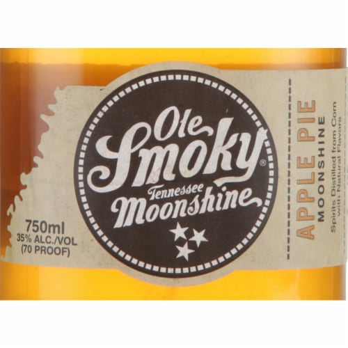Ole Smoky Apple Pie Moonshine Tennessee Whiskey Perspective: back