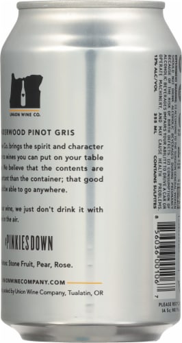 Underwood Pinot Gris Perspective: back