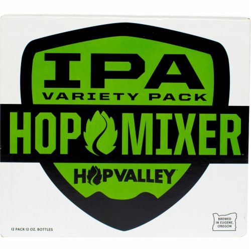 Hop Valley Hop Mixer Craft Beer Variety Pack Perspective: back