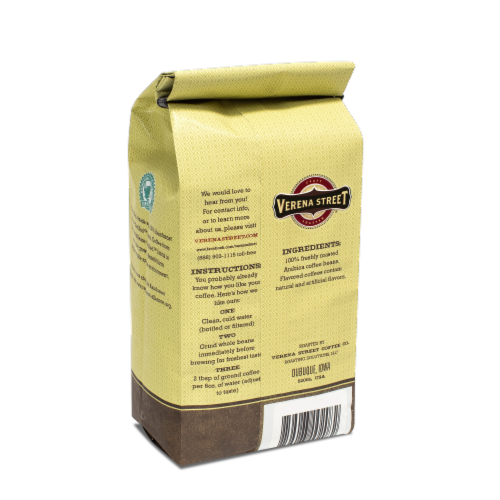 Verena Street® Mississippi Grogg® Medium Roast Flavored Ground Coffee Perspective: back