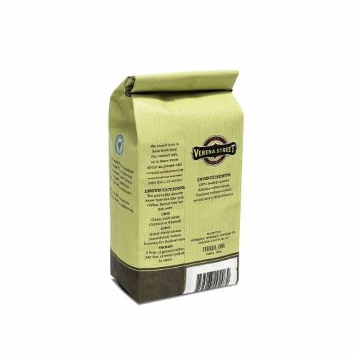 Verena Street Cow Tipper Flavored Ground Coffee Medium Roast 12 Ounces Perspective: back