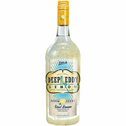 Deep Eddy Lemon Vodka Perspective: back