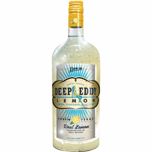 Deep Eddy Lemon Flavored Vodka Perspective: back