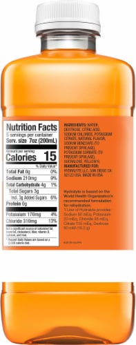 Hydralyte® Advanced Hydration Orange Flavor Oral Electrolyte Drink Perspective: back