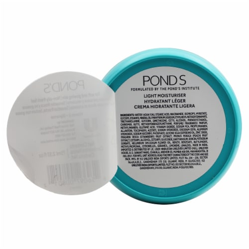 Pond's Light Moisturizer Perspective: back
