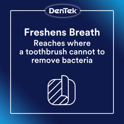 DenTek Orabrush 2-in-1 Breath Freshening Tongue Cleaner Perspective: back