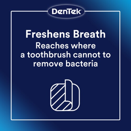 DenTek Orabrush 2-in-1 Breath Freshening Tongue Cleaner Perspective: back