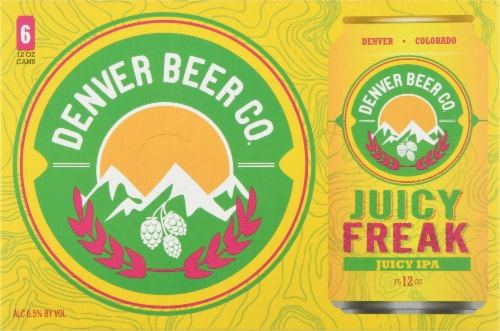 Denver Beer Co. Juicy Freak IPA Perspective: back