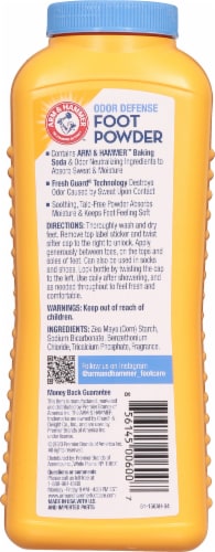 Arm & Hammer™ Odor Control Foot Powder Perspective: back
