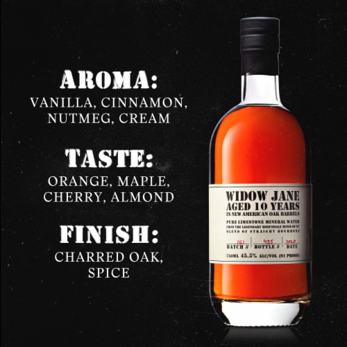 Widow Jane Bourbon Aged 10 Yr Perspective: back