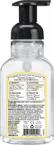 J.R. Watkins Lemon Foaming Hand Soap Perspective: back