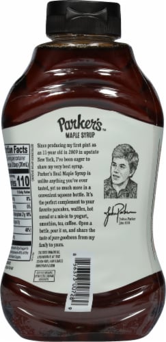 Parker's Pure Maple Syrup Perspective: back