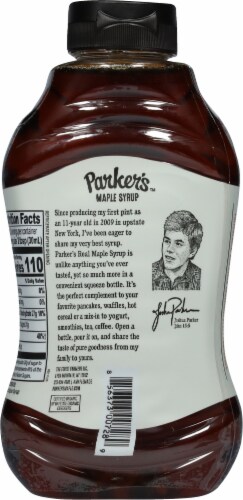 Parker's Pure Maple Syrup Perspective: back