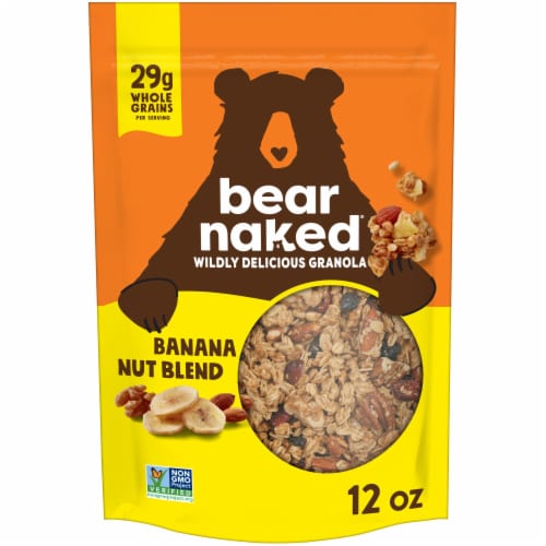 Bear Naked Banana Nut Granola Cereal Perspective: back