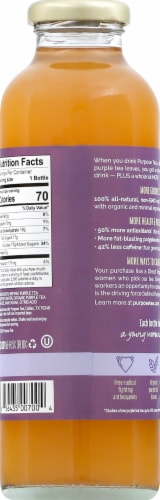 Purpose® Tea Purple Reign Super Tea Perspective: back