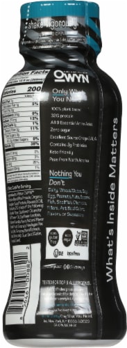 OWYN™ Vanilla Elite Pro Plant Protein Drink Perspective: back