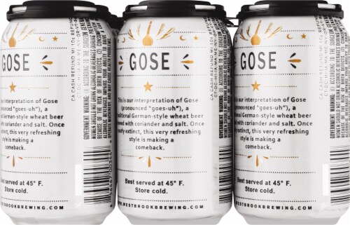 Westbrook Brewing Co. Gose Sour Wheat Ale