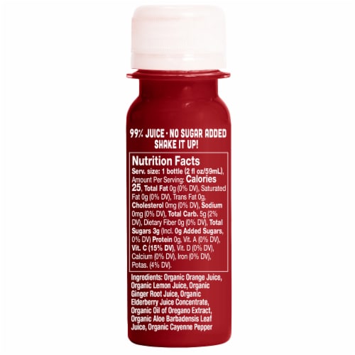 Vive® Organic Wellness Rescue Shot Perspective: back