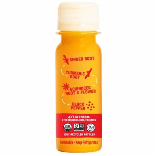 Vive Organic Original Immunity Boost Wellness Shot Perspective: back