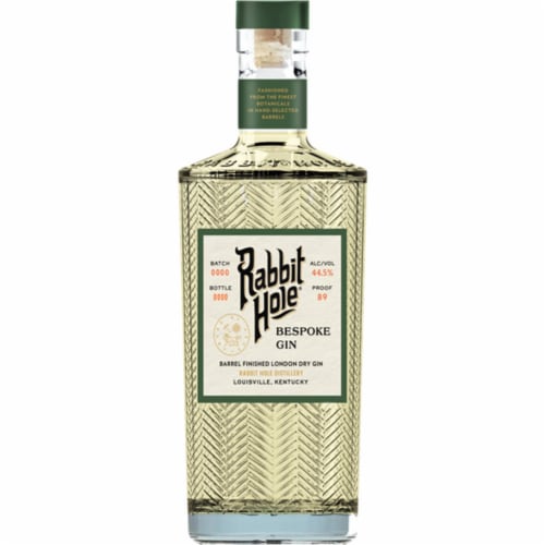 Rabbit Hole Barrel Finished Dry Gin Perspective: back