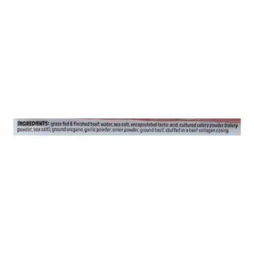 Chomps - Beef Sticks Italian Style - Case of 24 - 1.15 oz. Perspective: back