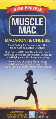 Muscle Mac® Original Cheddar Macaroni & Cheese Side Dish Perspective: back