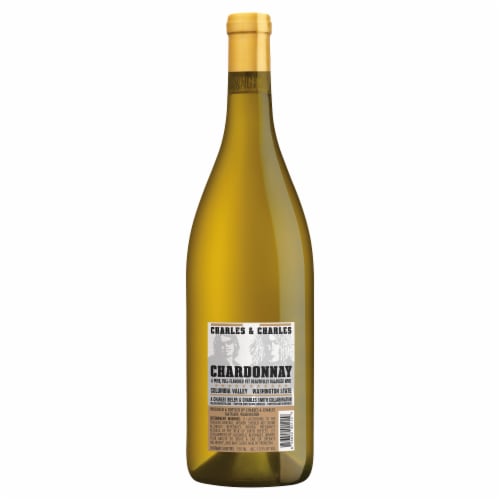 Charles & Charles Chardonnay Washington White Wine Perspective: back