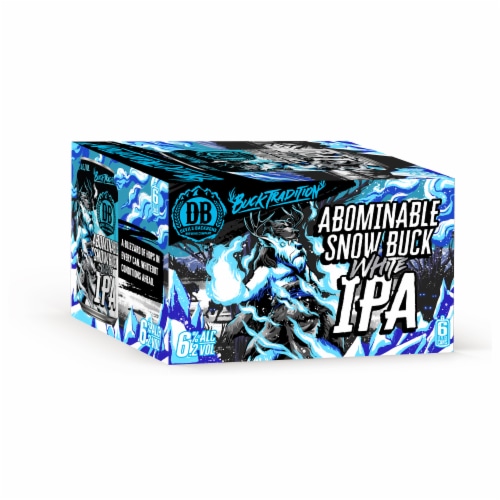 Devils Backbone Brewing Company Abominable Snow Buck White India Pale Ale Perspective: back