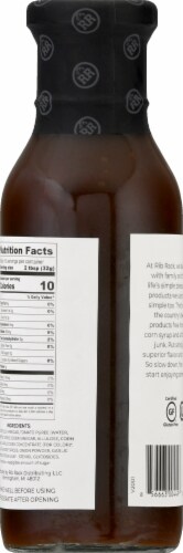 Rib Rack® Sugar-Free Original BBQ Sauce Perspective: back