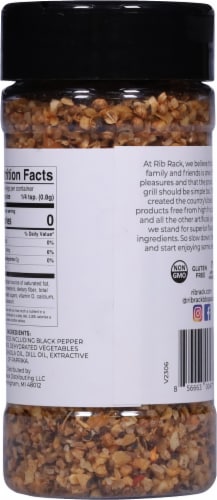 Rib Rack® Steakhouse Spice Rub Perspective: back