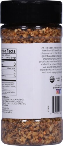 Rib Rack® Steakhouse Spice Rub Perspective: back