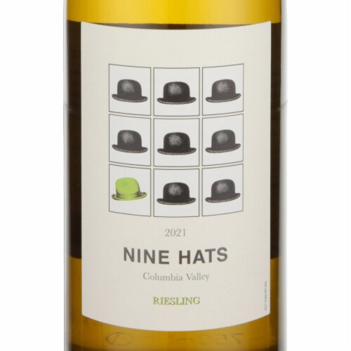 Nine Hats Riesling Washington White Wine Perspective: back